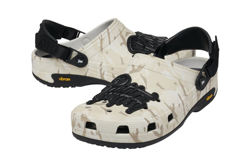 Patta Crocs Classic EXP Clog Black Almost White 212487-1CN 212487-001 Release Info