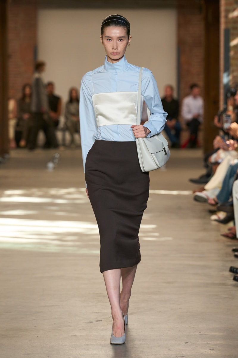 Calvin Klein Spring 2027 Collection Runway Show Veronica Leoni New York Fashion Week 