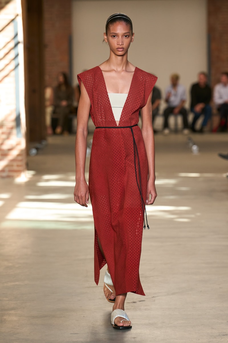 Calvin Klein Spring 2027 Collection Runway Show Veronica Leoni New York Fashion Week 