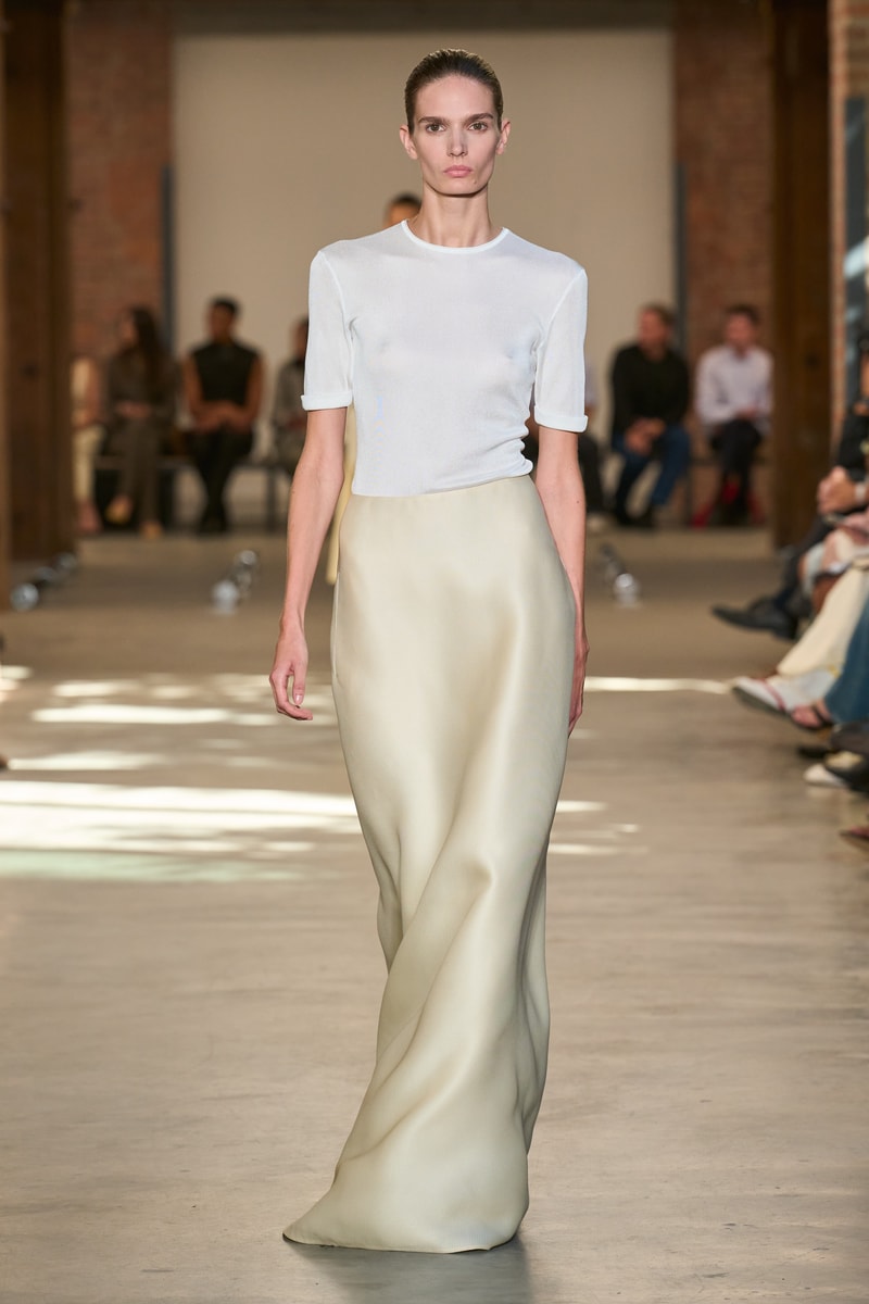Calvin Klein Spring 2027 Collection Runway Show Veronica Leoni New York Fashion Week 