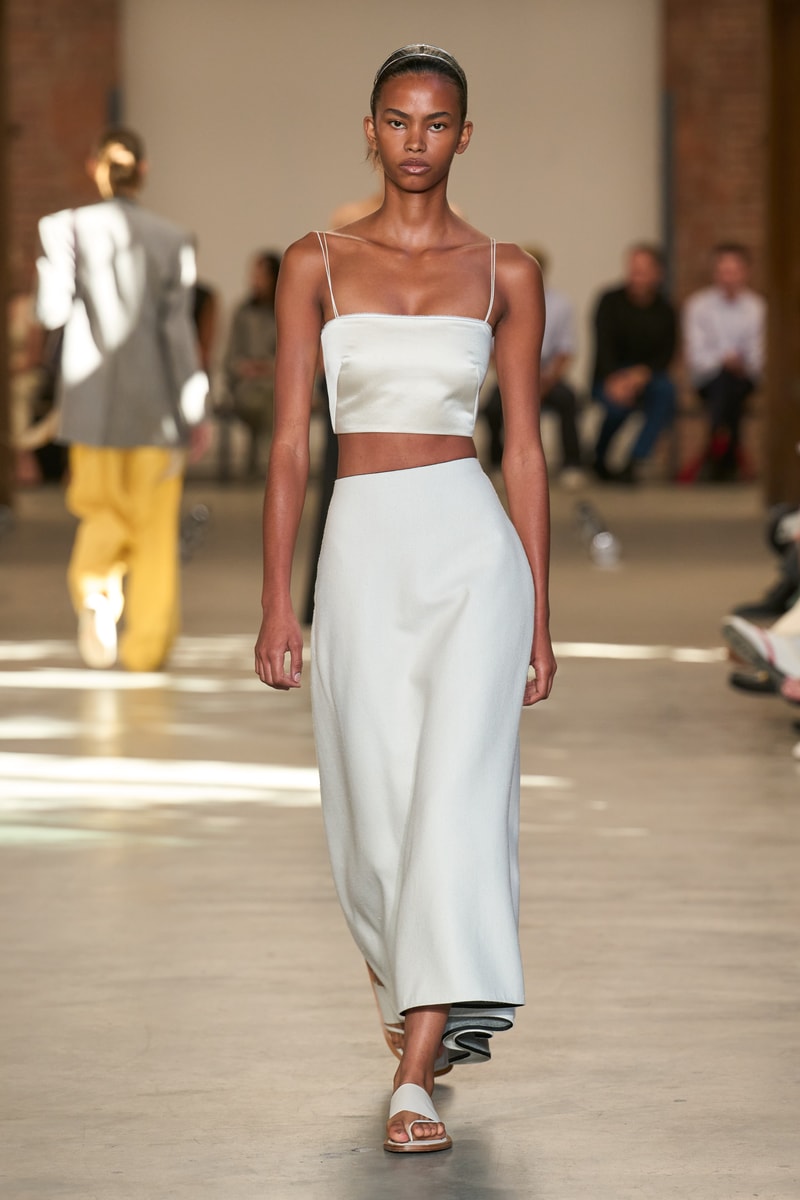 Calvin Klein Spring 2027 Collection Runway Show Veronica Leoni New York Fashion Week 