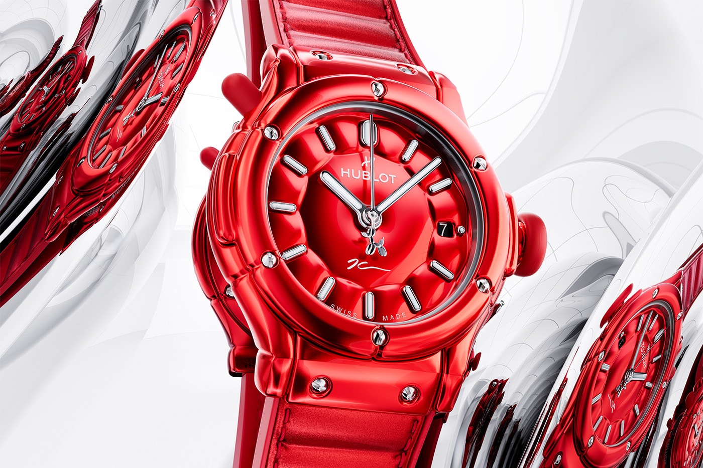 Hublot Jeff Koons Collaboration Collection Release Info Classic Fusion Balloon Dog By Jeff Koons Silver 42mm Classic Fusion Balloon Dog By Jeff Koons Blue 42mm Classic Fusion Balloon Dog By Jeff Koons Red 42mm MP-14 Origin By Jeff Koons Sapphire Titanium 44mm