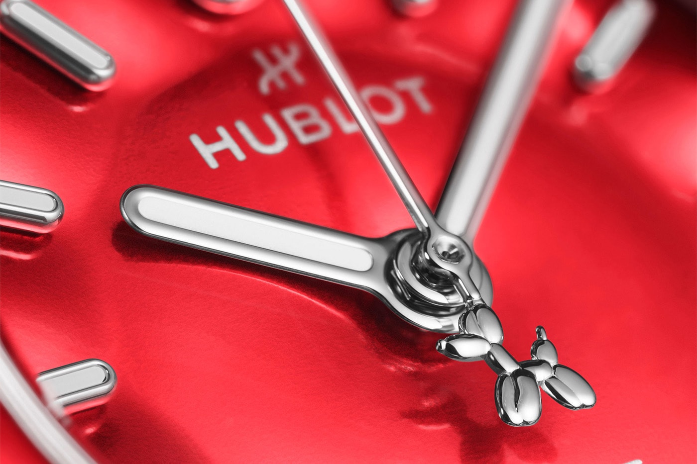 Hublot Jeff Koons Collaboration Collection Release Info Classic Fusion Balloon Dog By Jeff Koons Silver 42mm Classic Fusion Balloon Dog By Jeff Koons Blue 42mm Classic Fusion Balloon Dog By Jeff Koons Red 42mm MP-14 Origin By Jeff Koons Sapphire Titanium 44mm