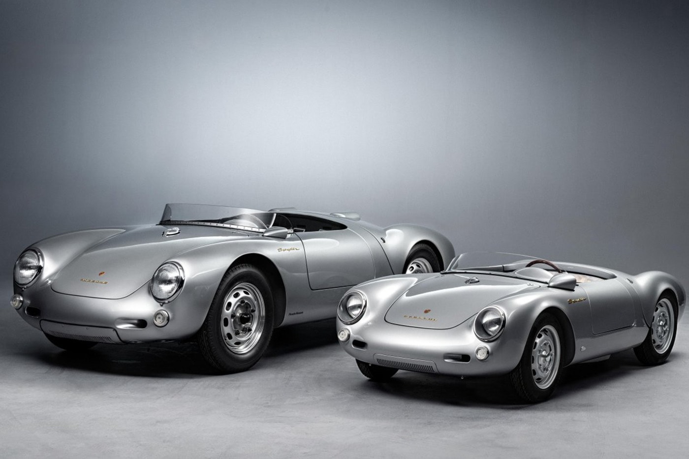 Porsche 550 Spyder J 80-percent scale electric replica by Hedley Studios celebrating 75 years of Porsche Motorsport