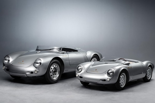 Porsche 550 Spyder J 80-percent scale electric replica by Hedley Studios celebrating 75 years of Porsche Motorsport