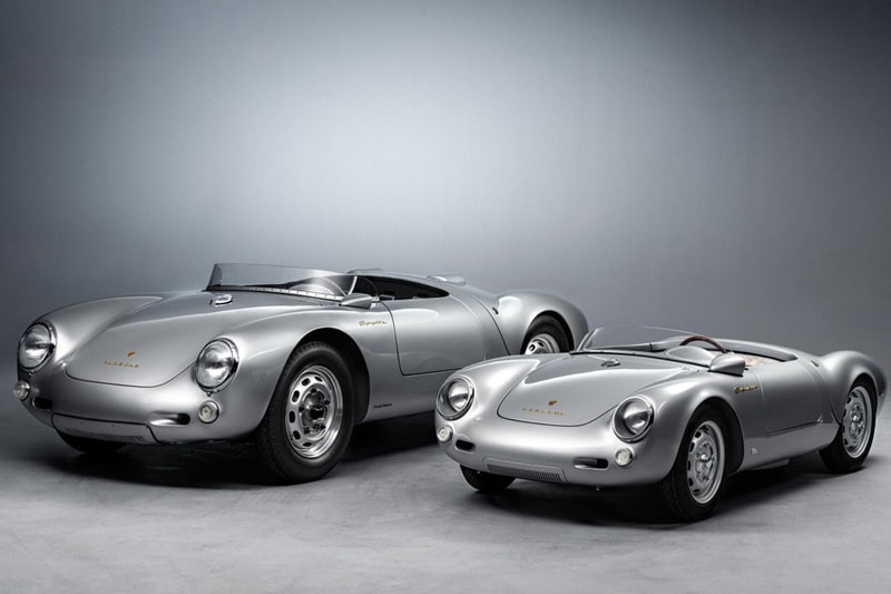 Porsche 550 Spyder J 80-percent scale electric replica by Hedley Studios celebrating 75 years of Porsche Motorsport