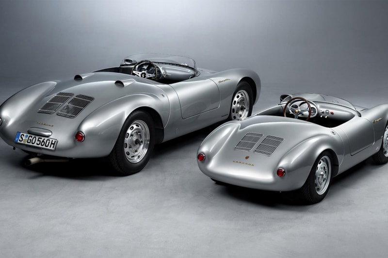 Porsche 550 Spyder J 80-percent scale electric replica by Hedley Studios celebrating 75 years of Porsche Motorsport