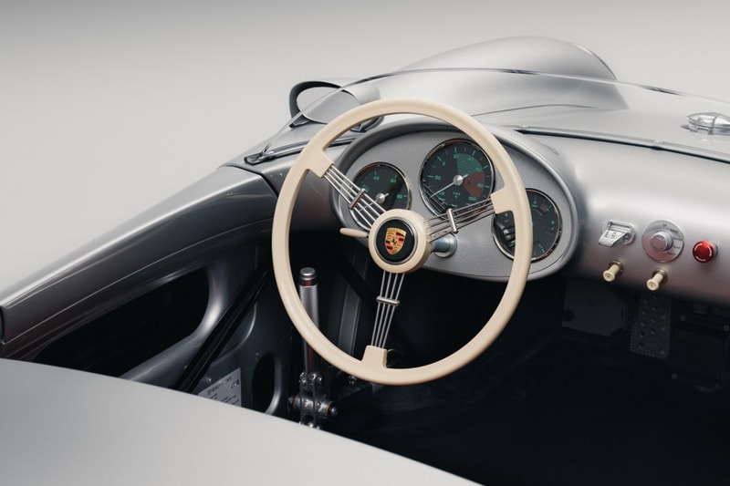 Porsche 550 Spyder J 80-percent scale electric replica by Hedley Studios celebrating 75 years of Porsche Motorsport