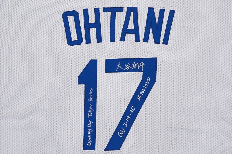 The Realest Auctions Shohei Ohtani's Historic 2025 Tokyo Series Game-Worn Jersey