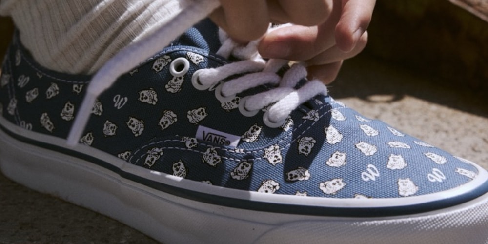 WORKSOUT Puts Its All-over Cartoon Graphics on the Vans Premium Authentic