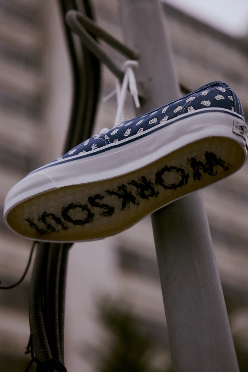 WORKSOUT Vans Premium Authentic “WORKGU SAN?” Release info