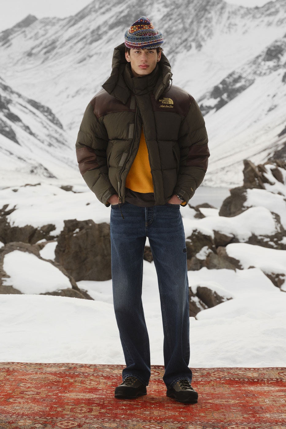 Aimé Leon Dore and The North Face Unveil 30-Piece FW26 Collection collaboration lookbooks outdoor capsule puffer jacket gore-tex