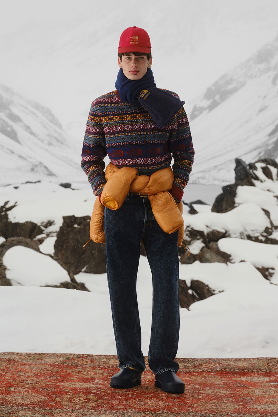 Aimé Leon Dore and The North Face Unveil 30-Piece FW26 Collection collaboration lookbooks outdoor capsule puffer jacket gore-tex