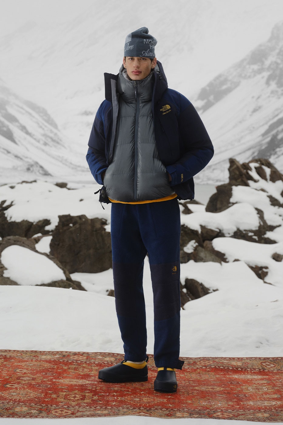 Aimé Leon Dore and The North Face Unveil 30-Piece FW26 Collection collaboration lookbooks outdoor capsule puffer jacket gore-tex