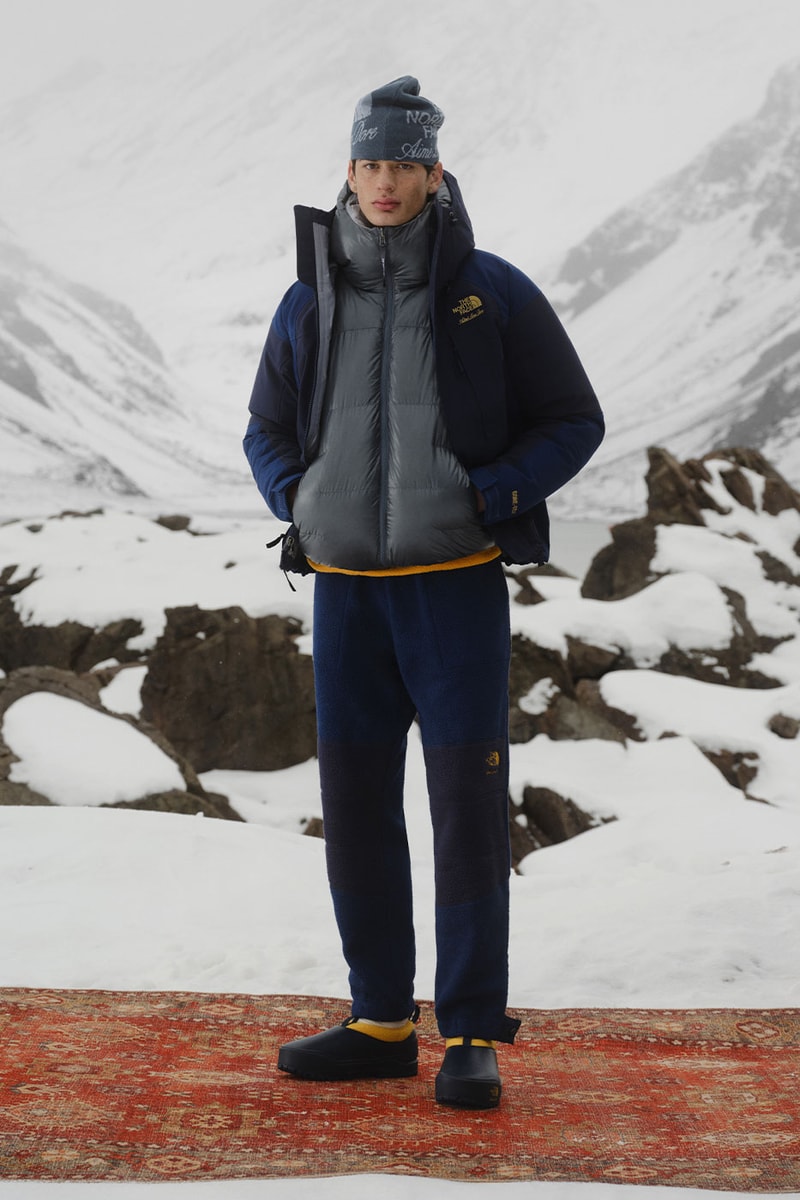 Aimé Leon Dore and The North Face Unveil 30-Piece FW26 Collection collaboration lookbooks outdoor capsule puffer jacket gore-tex