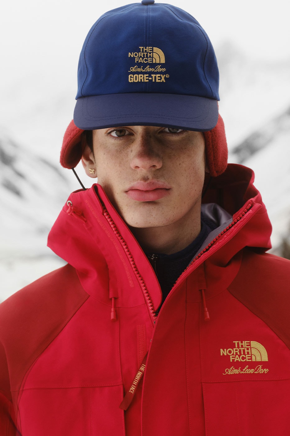 Aimé Leon Dore and The North Face Unveil 30-Piece FW26 Collection collaboration lookbooks outdoor capsule puffer jacket gore-tex