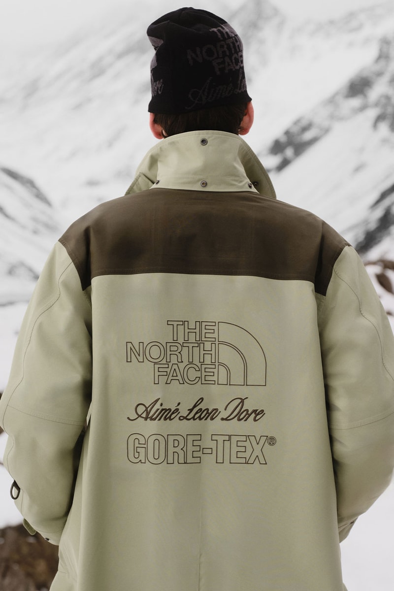 Aimé Leon Dore and The North Face Unveil 30-Piece FW26 Collection collaboration lookbooks outdoor capsule puffer jacket gore-tex
