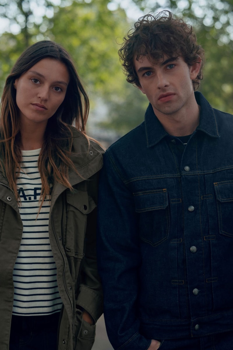 Gap and A.P.C. Announce Collaborative 37-Piece Apparel and Accessories Collection