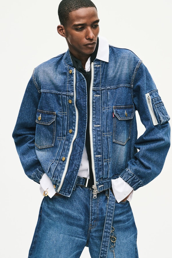 Levi’s and sacai Partner for Third Collaborative Denim Collection spring summer 2027 ss27 chitose abe