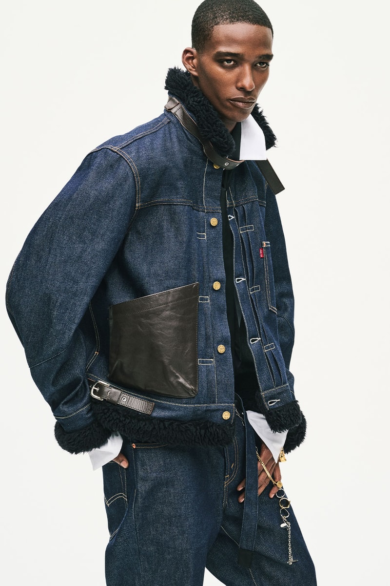 Levi’s and sacai Partner for Third Collaborative Denim Collection spring summer 2027 ss27 chitose abe