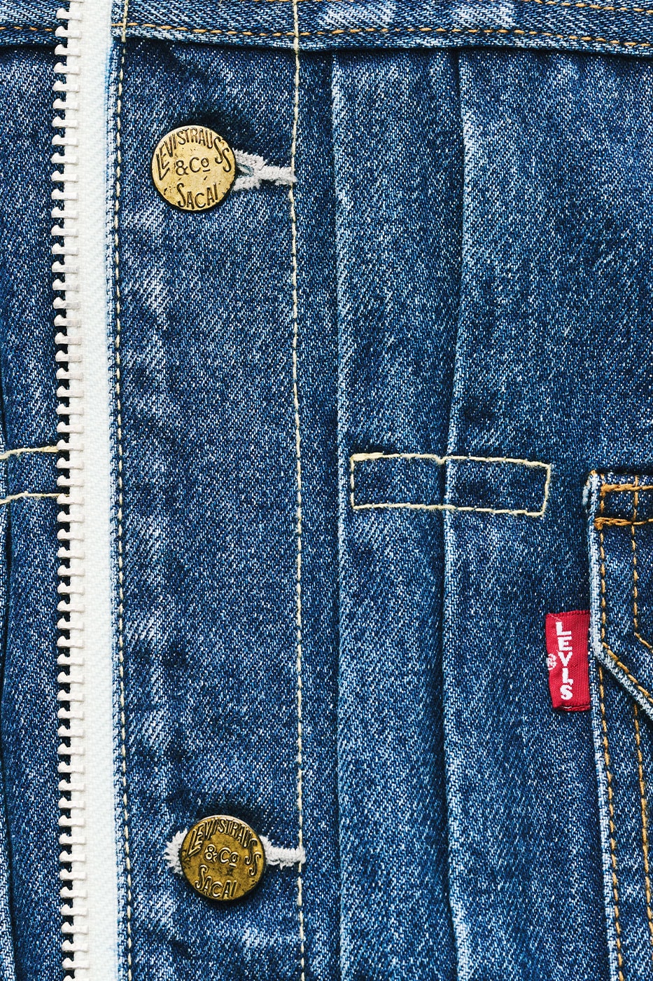 Levi’s and sacai Partner for Third Collaborative Denim Collection spring summer 2027 ss27 chitose abe