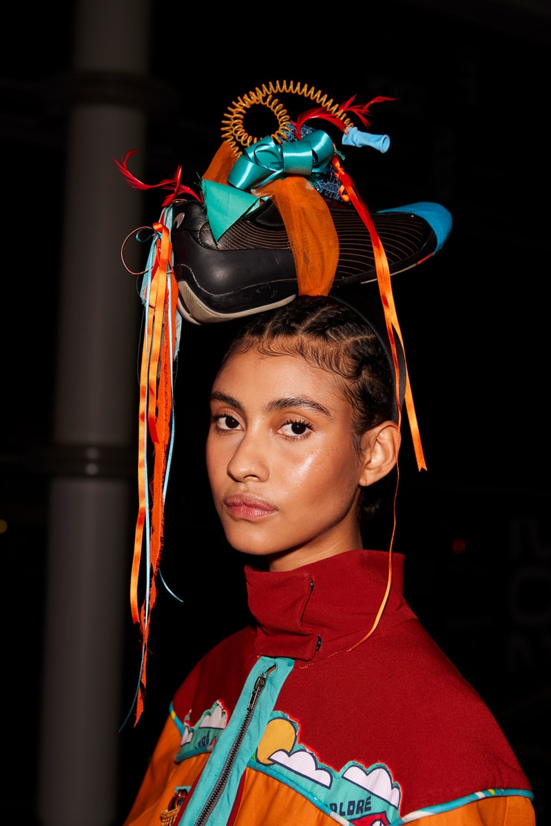 mclaren central saint martins runway designed to race front row louise mcewan collection collaboration piras students design dell technologies kojey radical ariana bravo technology center 