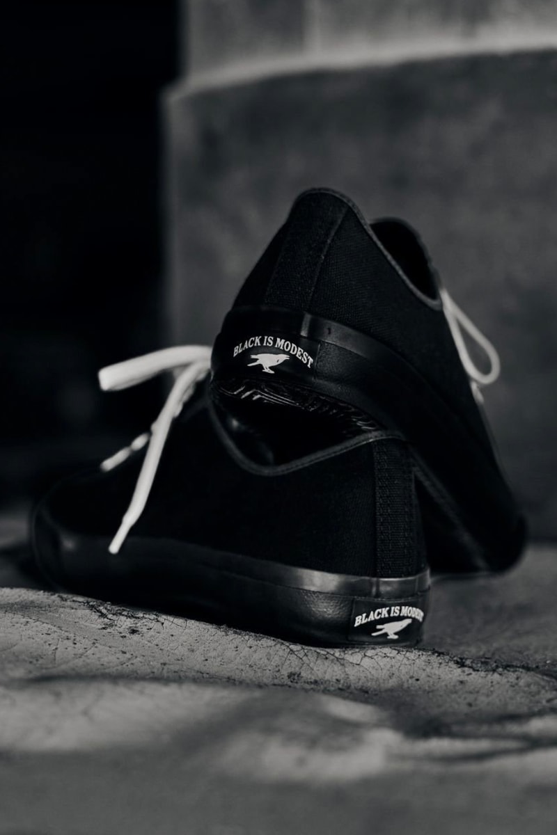 Yohji Yamamoto  S’YTE MOONSTAR Logo Cotton Canvas Sneakers GC/001 Black/White Collaboration Release Info