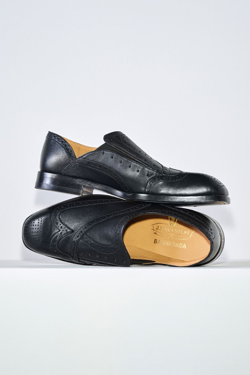 Balenciaga and J.M. Weston Team up on Hybrid Footwear Collection for Winter 2026 loafers Pierpaolo Piccioli