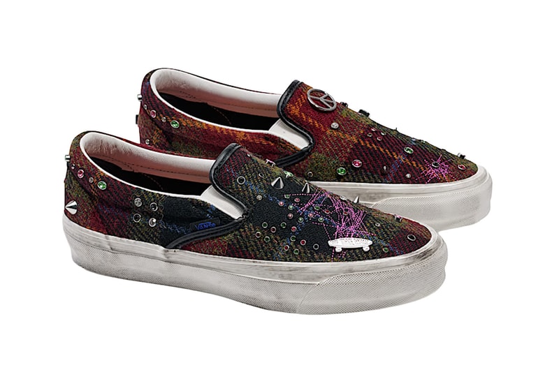 Harris Tweed Vans Premium  Slip-On Tweed Red/Blue VN000E96BJN Premium Loafer 53 Tweed Brown VN000Y8MCYL Premium Old Skool 36 Tweed Navy Blue VN000E8VBIP Release Info