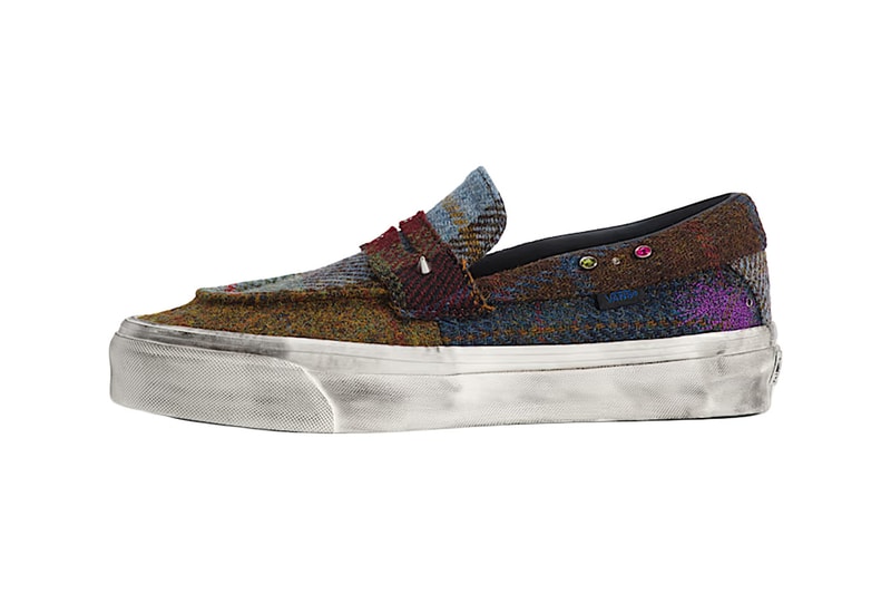 Harris Tweed Vans Premium  Slip-On Tweed Red/Blue VN000E96BJN Premium Loafer 53 Tweed Brown VN000Y8MCYL Premium Old Skool 36 Tweed Navy Blue VN000E8VBIP Release Info
