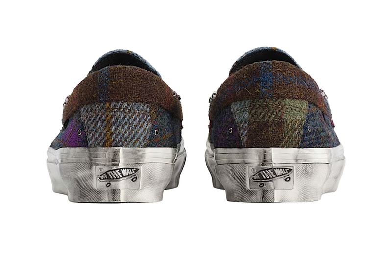 Harris Tweed Vans Premium  Slip-On Tweed Red/Blue VN000E96BJN Premium Loafer 53 Tweed Brown VN000Y8MCYL Premium Old Skool 36 Tweed Navy Blue VN000E8VBIP Release Info