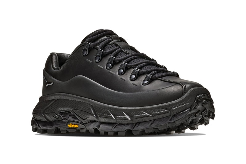 HOKA TOR SUMMIT LEATHER TP “Black” 1182950-BBLC Release Info