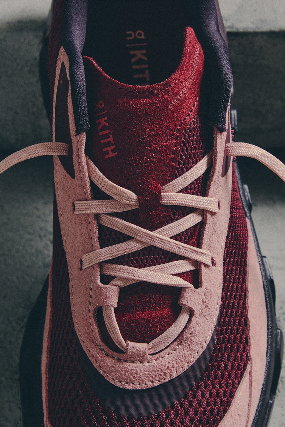 Kith On K-Tech 3  Black Ivory/Storm  K-Tech 2 Ruby/Ox Grain/Taiga K-Tech 1 Shark/Ox Sneaker Collaboration Fall 2026 Release Info 