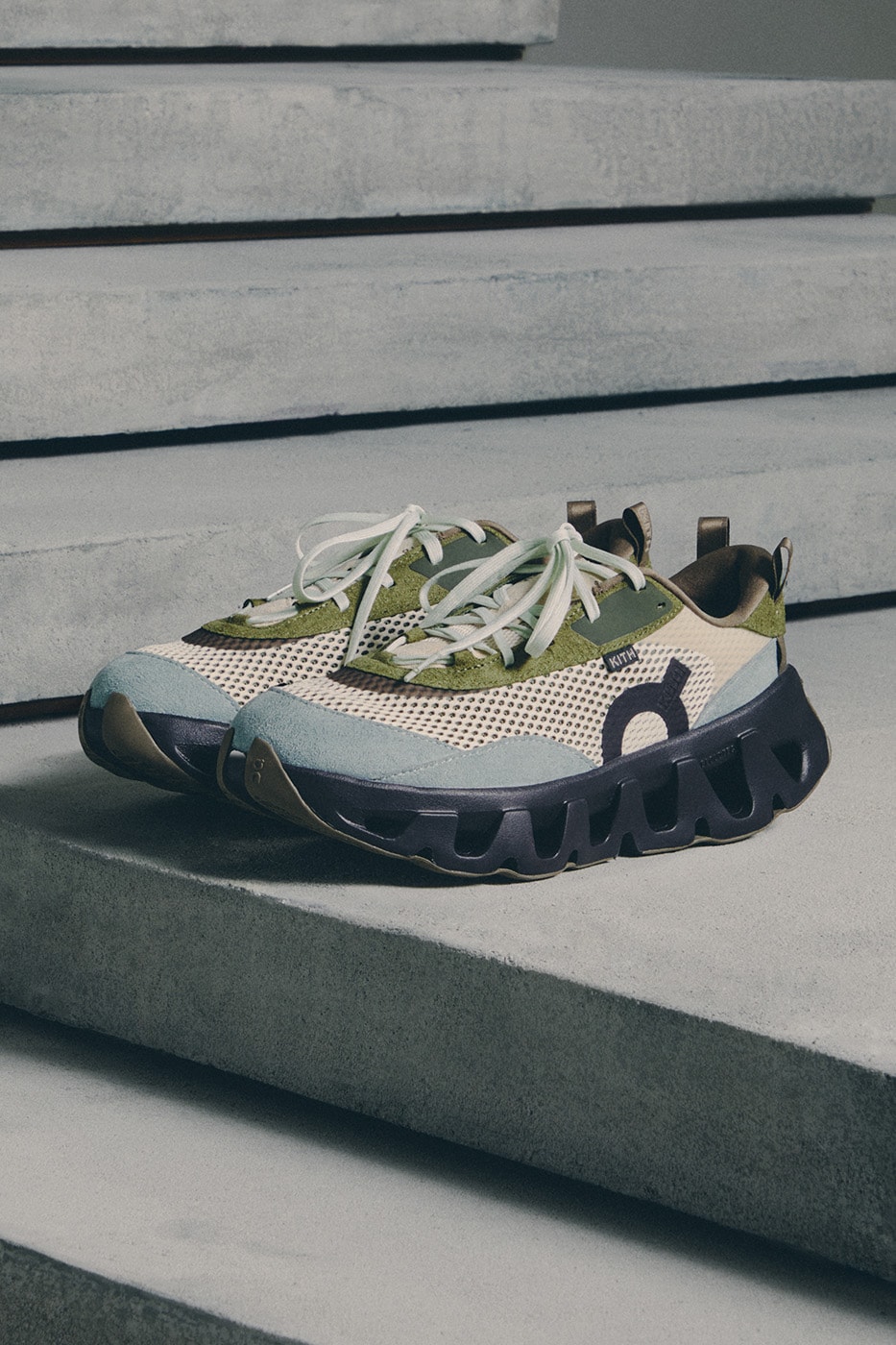 Kith On K-Tech 3  Black Ivory/Storm  K-Tech 2 Ruby/Ox Grain/Taiga K-Tech 1 Shark/Ox Sneaker Collaboration Fall 2026 Release Info 