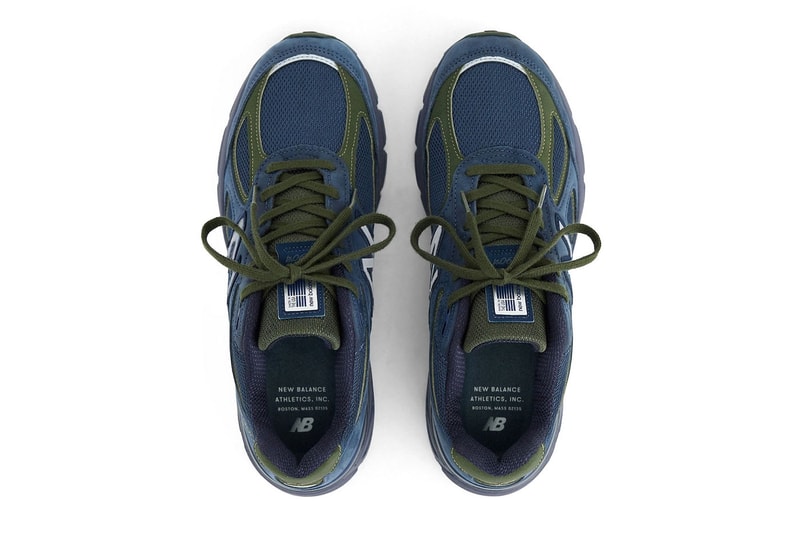 New Balance 990v4 Made in USA "Navy/Meteorite" Release InfoNB Navy/Meteorite-Kombu U990BG4