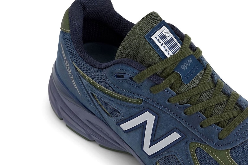 New Balance 990v4 Made in USA "Navy/Meteorite" Release InfoNB Navy/Meteorite-Kombu U990BG4