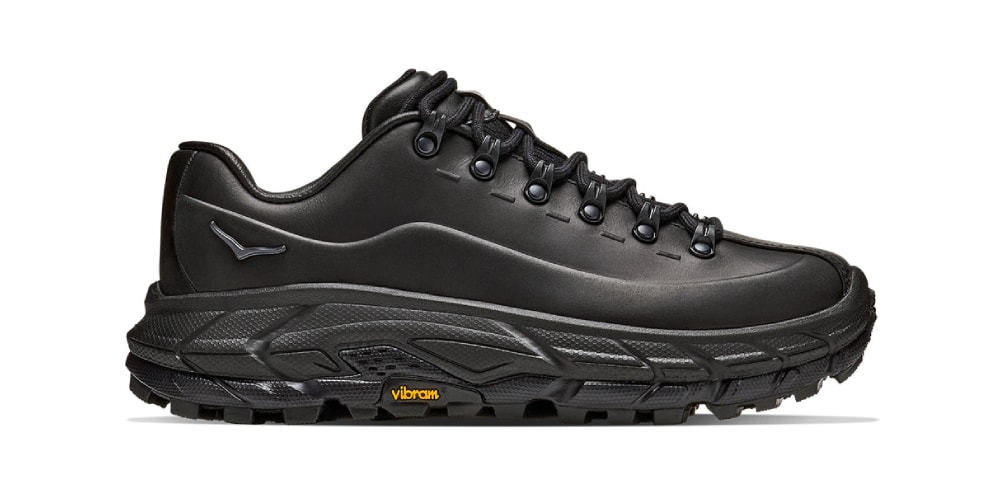 HOKA Gives the TOR SUMMIT LEATHER TP an All-Black Finish