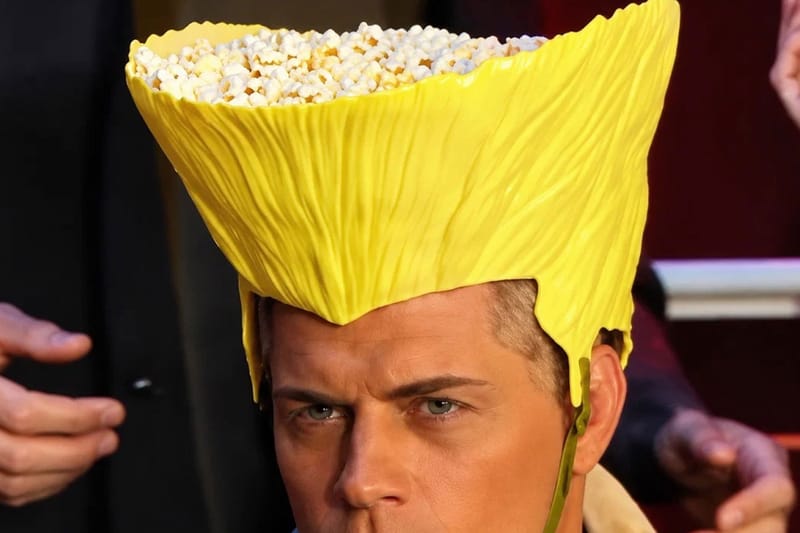 AMC's Wearable 'Street Fighter' Popcorn Bucket Lets You Wear Guile's Iconic Flat-Top