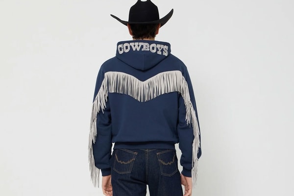 Austin Post and the Dallas Cowboys Reunite for Western-Inspired Apparel Collection post malone collaboration fringe suede 