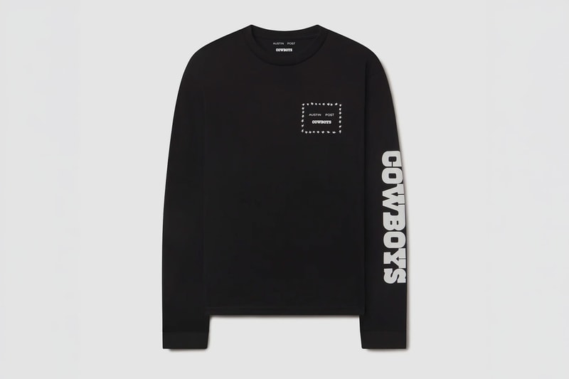 Austin Post and the Dallas Cowboys Reunite for Western-Inspired Apparel Collection post malone collaboration fringe suede 