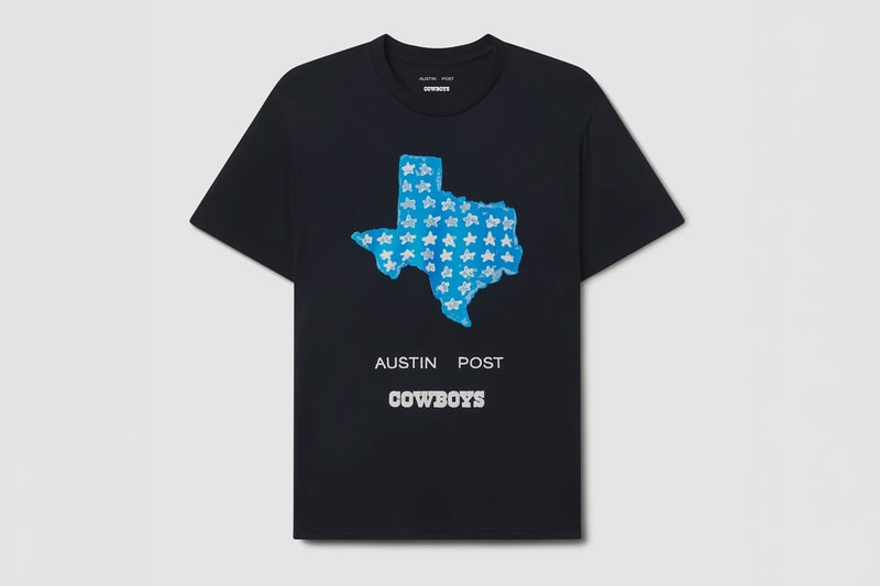 Austin Post and the Dallas Cowboys Reunite for Western-Inspired Apparel Collection post malone collaboration fringe suede 