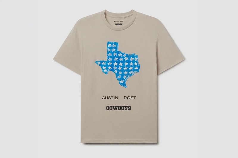 Austin Post and the Dallas Cowboys Reunite for Western-Inspired Apparel Collection post malone collaboration fringe suede 
