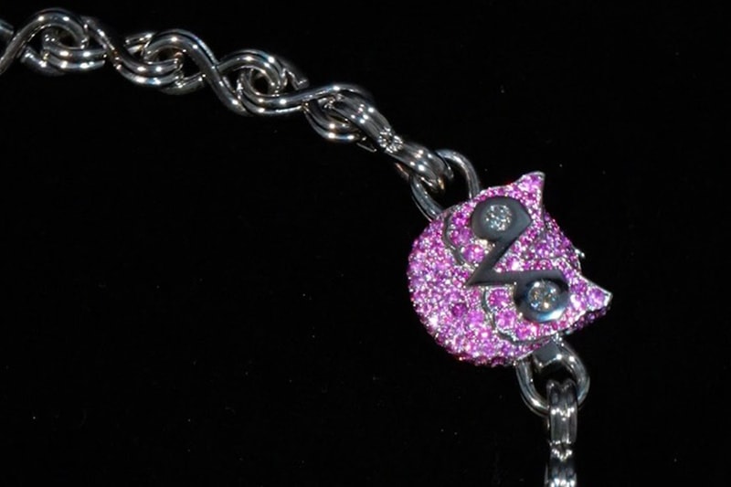 Drake Gifts Custom Pink Iced-Out OVO Owl Pendants by Alex Moss to Sexyy Red and Stunna Sandy