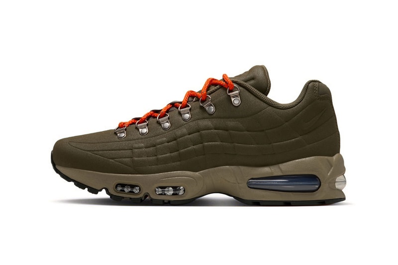 Nike Air Max 95 "I-95" Pack Release Info Medium Olive/Sequoia-Black, Wheat/Muslin-Gum Medium Brown IX4106-222, IX4106-790