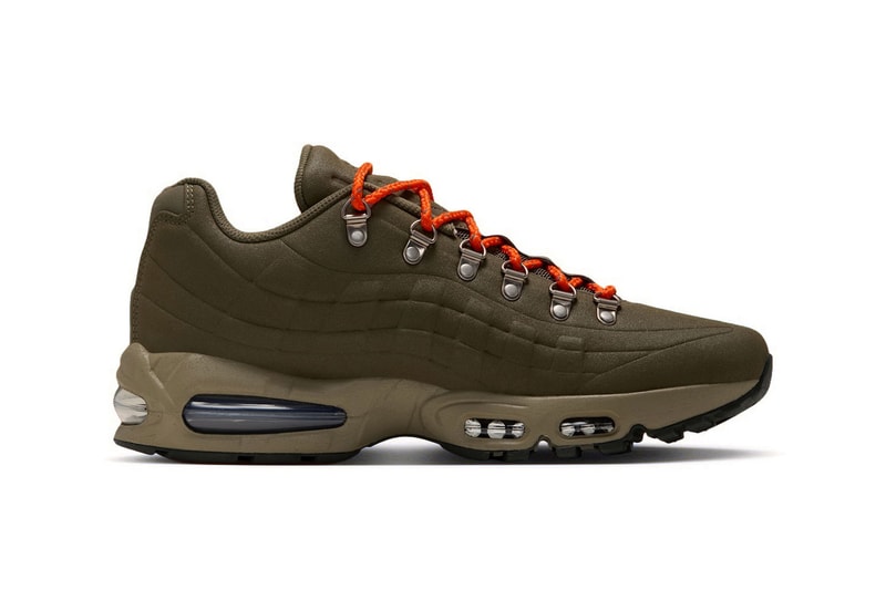 Nike Air Max 95 "I-95" Pack Release Info Medium Olive/Sequoia-Black, Wheat/Muslin-Gum Medium Brown IX4106-222, IX4106-790