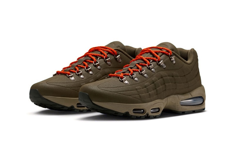 Nike Air Max 95 "I-95" Pack Release Info Medium Olive/Sequoia-Black, Wheat/Muslin-Gum Medium Brown IX4106-222, IX4106-790
