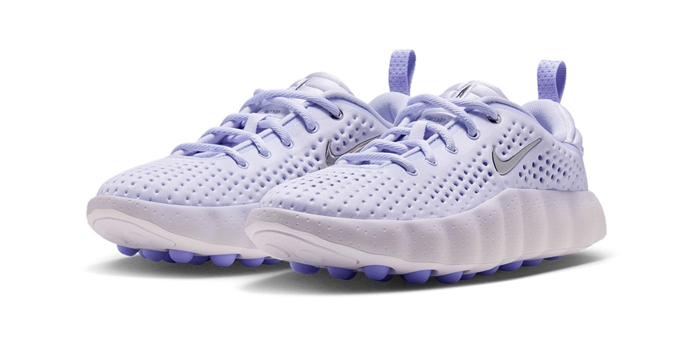 Nike Perforates the Mind 002 From Toe to Heel in "Palest Purple"