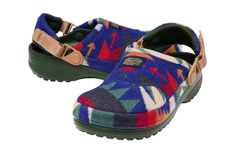 Pendleton Crocs Crafted Clogs Classic Lined Clogs tucson nehalem 32988Z 32989Z Release Info