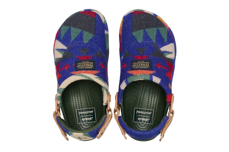 Pendleton Crocs Crafted Clogs Classic Lined Clogs tucson nehalem 32988Z 32989Z Release Info