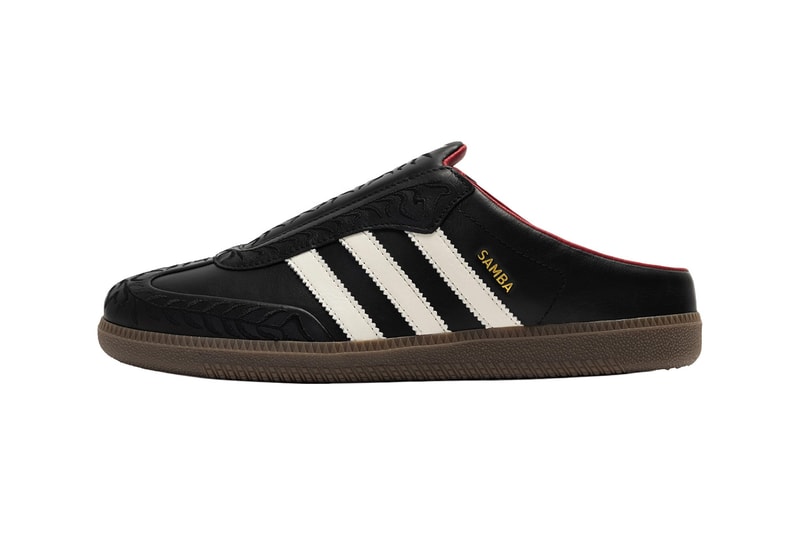 VegNonVeg x adidas Originals Samba Mule Black Silver HP4921 HQ2795 Release Info